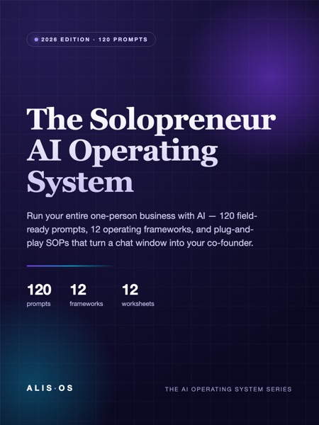 The Solopreneur AI Operating System — cover