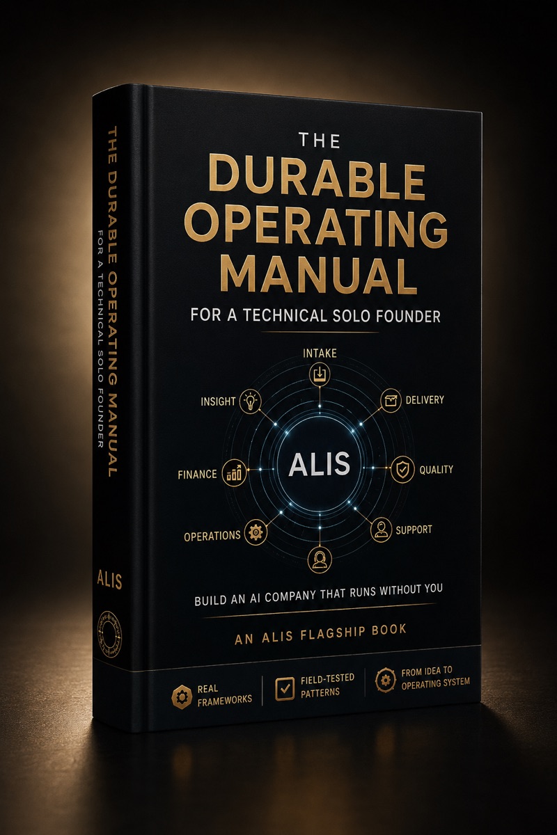 The Durable Operating Manual — the ALIS flagship book